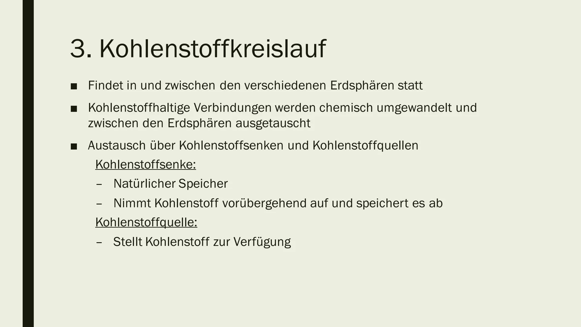 STOFF- UND ENERGIEFLUSS IN
ÖKOSYSTEMEN
Von Maya Zorn Gliederung
1. Stoffkreislauf
2. Energiekreislauf
3. Kohlenstoffkreislauf
4. Stickstoffk