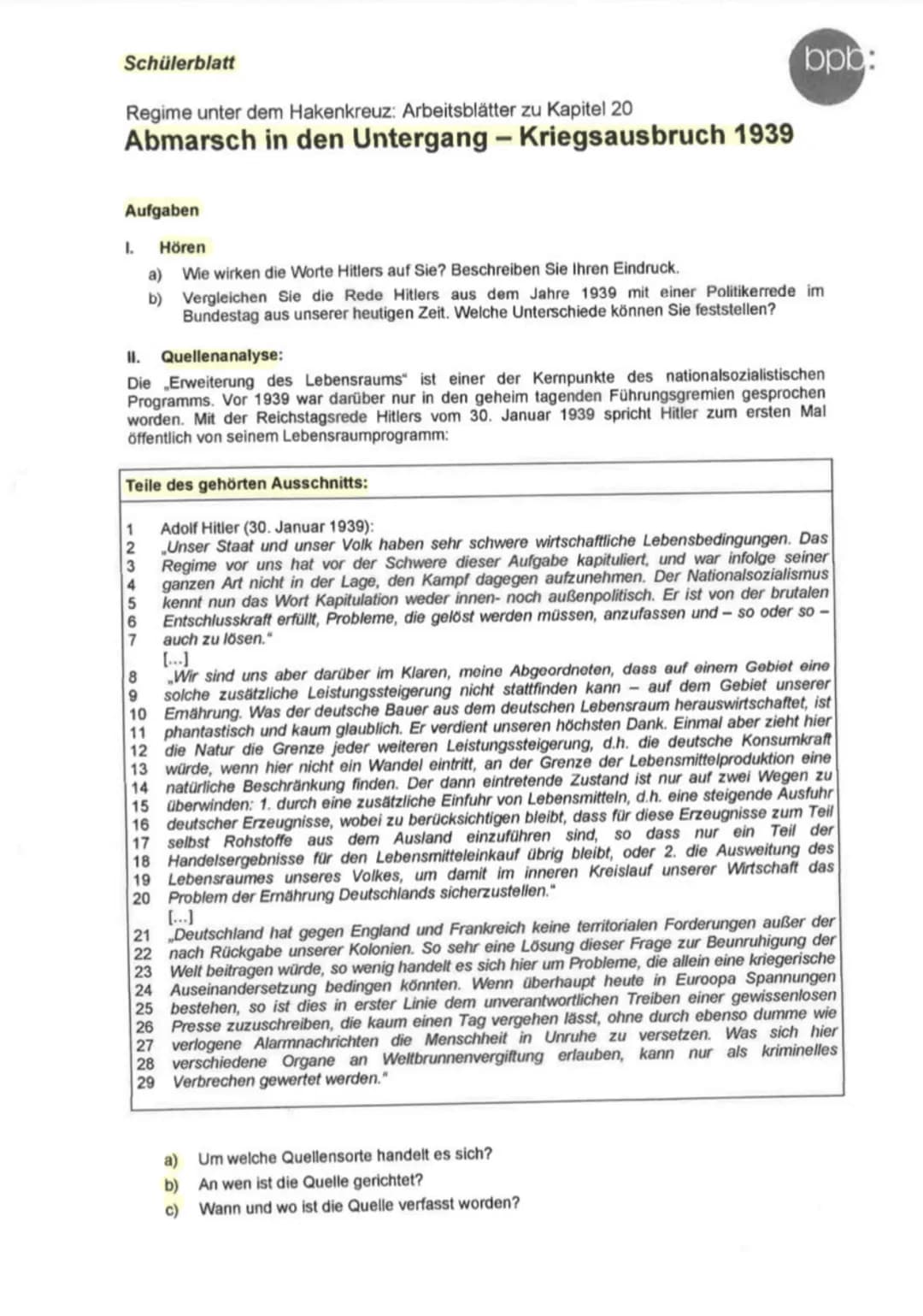 1. Einleitung →Thema
2. Hauptteil →→Argumentation
3. Schluss Zusammenfassung
→ Appell an Zuhörer gerichtet
Bevor man anfängt mit der Redeana