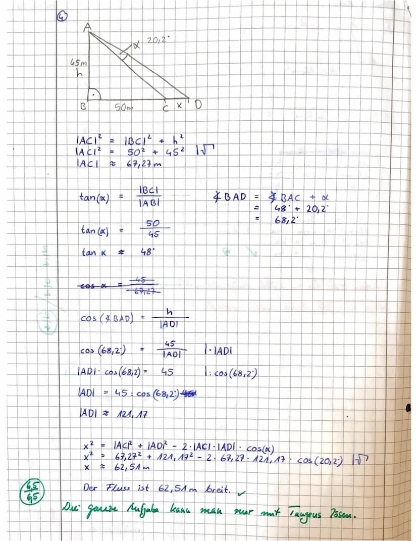 Mathematikarbeit Nr. 3 / Klasse 10/1.06.2021
Die Lösungsansätze und wichtige Zwischenschritte sind sorgfältig zu notieren.
Die vereinbarten 