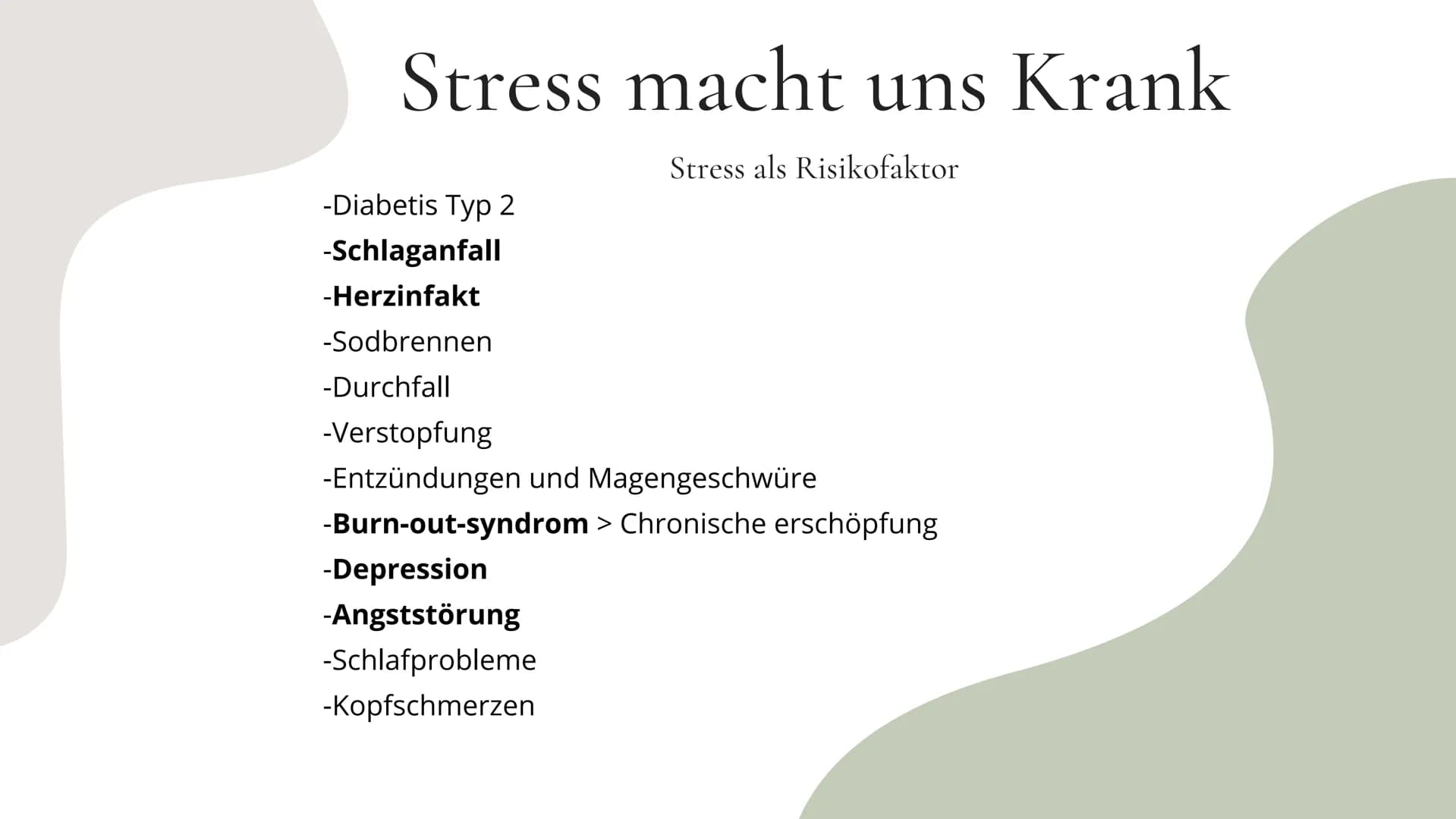 Stress
MENTALE
GESUNDHEIT Agenda
ΟΙ
02
03
04
05
об
Definition
Stressarten
Prositiver-, Negativerstress
Stressreaktion
Körperliche-, Emotiona
