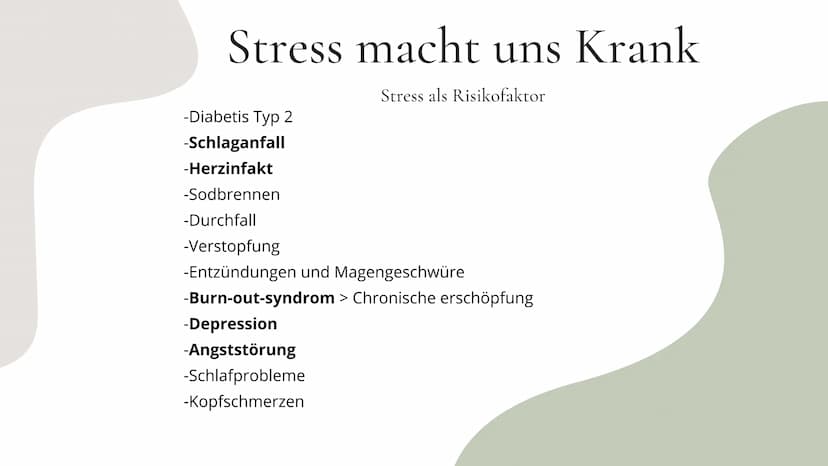 Stress
MENTALE
GESUNDHEIT Agenda
ΟΙ
02
03
04
05
об
Definition
Stressarten
Prositiver-, Negativerstress
Stressreaktion
Körperliche-, Emotiona