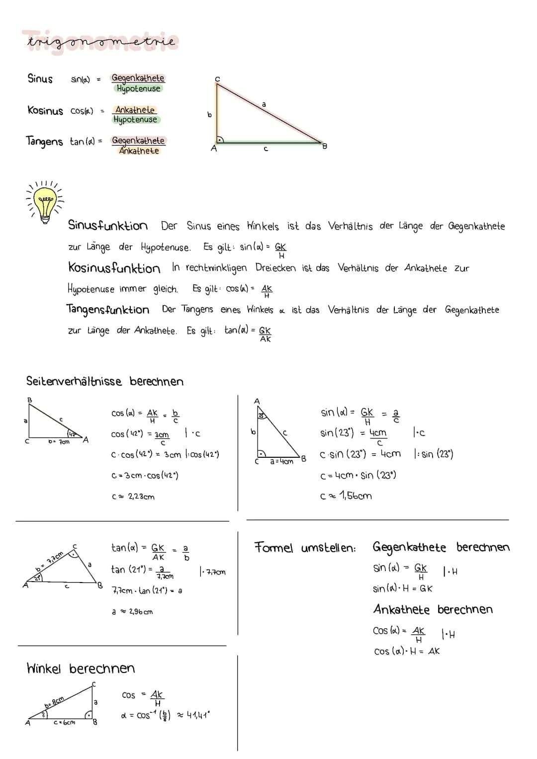 Trigonometrie
