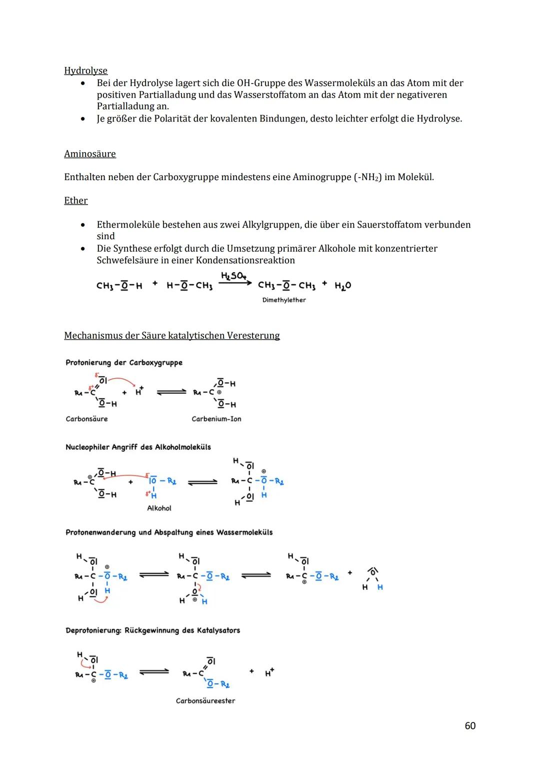 Lernzettel 03 Organische Chemie
Eigenschaften von Molekülen
Lipophil
Fettliebend; lipophile Verbindungen lösen sich gut in Fetten und Ölen (