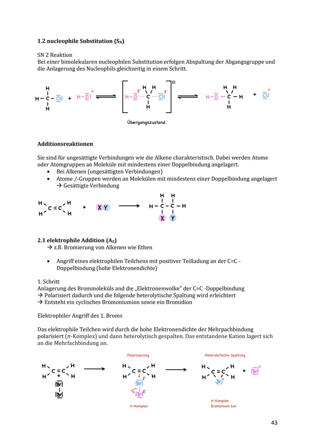 Lernzettel 03 Organische Chemie
Eigenschaften von Molekülen
Lipophil
Fettliebend; lipophile Verbindungen lösen sich gut in Fetten und Ölen (