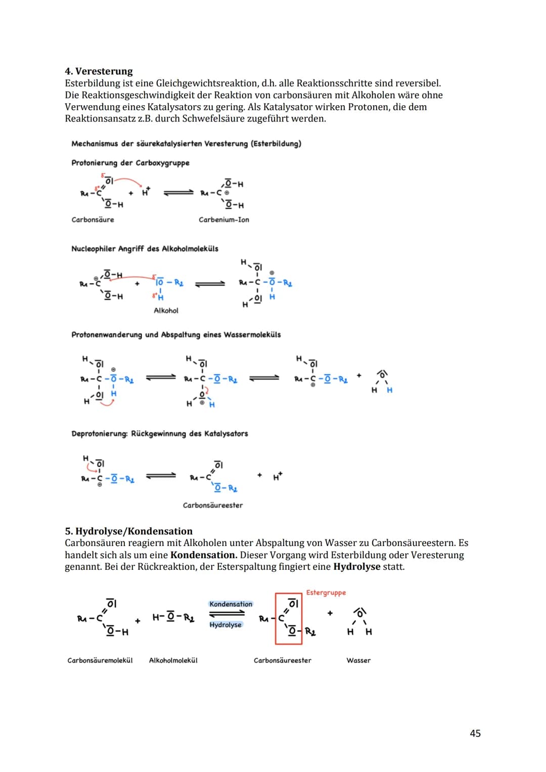 Lernzettel 03 Organische Chemie
Eigenschaften von Molekülen
Lipophil
Fettliebend; lipophile Verbindungen lösen sich gut in Fetten und Ölen (