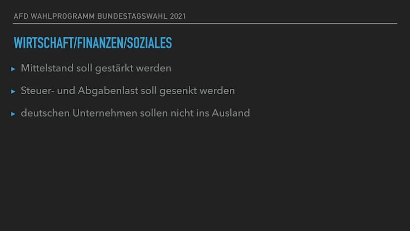 Alternative
für
Deutschland ALTERNATIVE FÜR DEUTSCHLAND
ALLGEMEINE INFORMATIONEN
Gründung: 06. Februar 2013 ( aus Protest gegen die
Euro-Ret