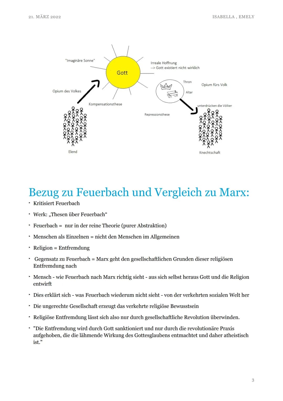 21. MÄRZ 2022
KARL MARX: KRITIK AN DER
RELIGION
Kurzbiographie:
Geb.: 05. Mai 1818 in Trier
▸ Kinder: 6
Religion: jüdisch, seit 1824 evangel