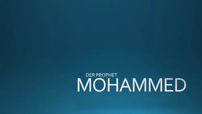 Know Der Prophet Mohammed thumbnail