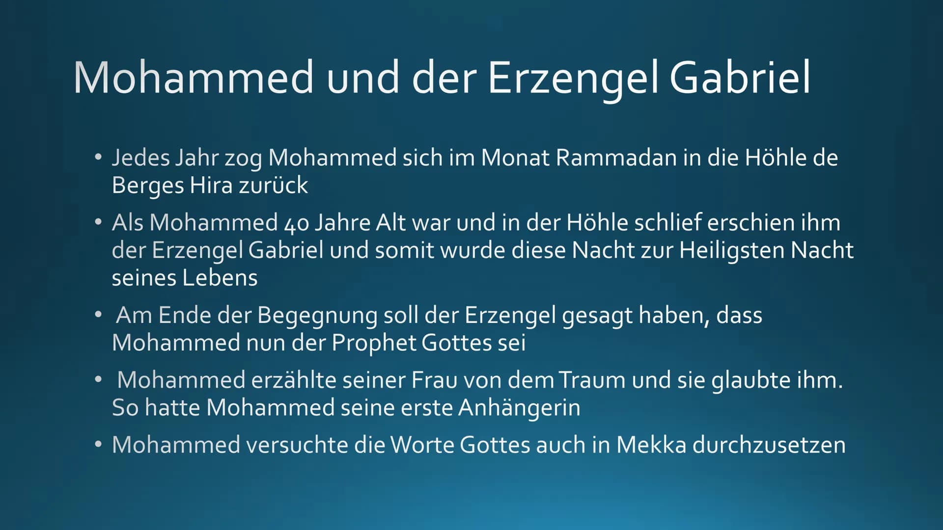 DER PROPHET
MOHAMMED Mohammeds Geburt
Mars
623
SONGA N
250NKANG
conne
DERMALYCH
PAR
toby
CON
12225
POSSHANGVIN
Mohammed wurde ca. um 570. n.