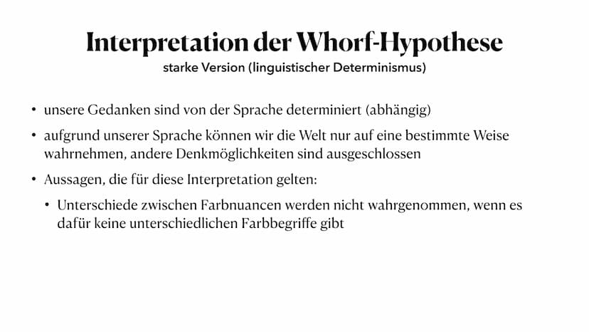 Sprache, Denken, Wirklichkeit
die verschiedenen Sprachtheorien
von Lea, Sophie, Denise und Nele ●
●
●
Inhalt
●
Zusammenfassung der Theorien 