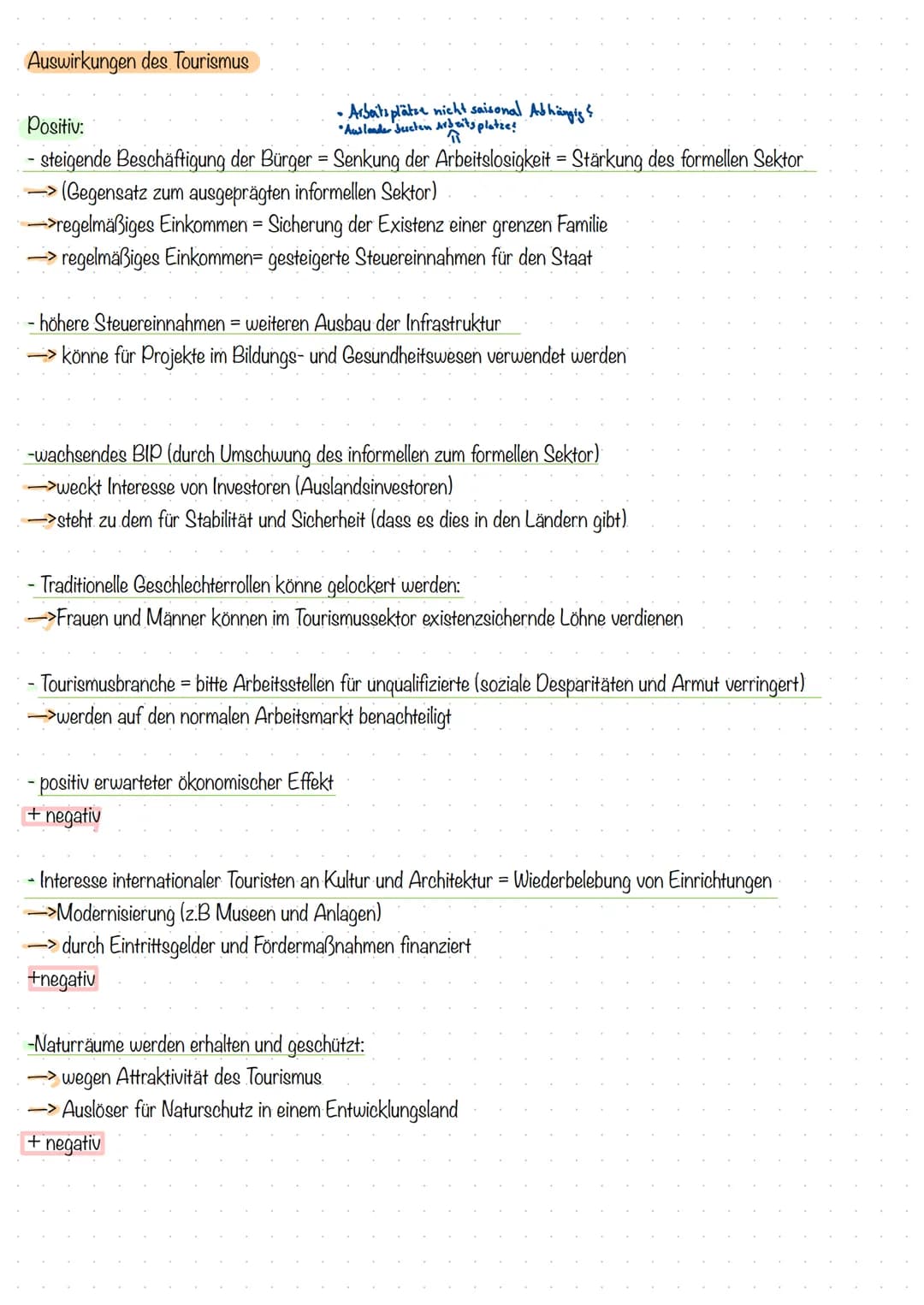 Tourismus in Entwicklungsländern:
Voraussetzungen:
-Angebot an naturräumlichen Attraktivität groß (NATURRÄUMLICHES POTENZIAL)
-> scheinen an