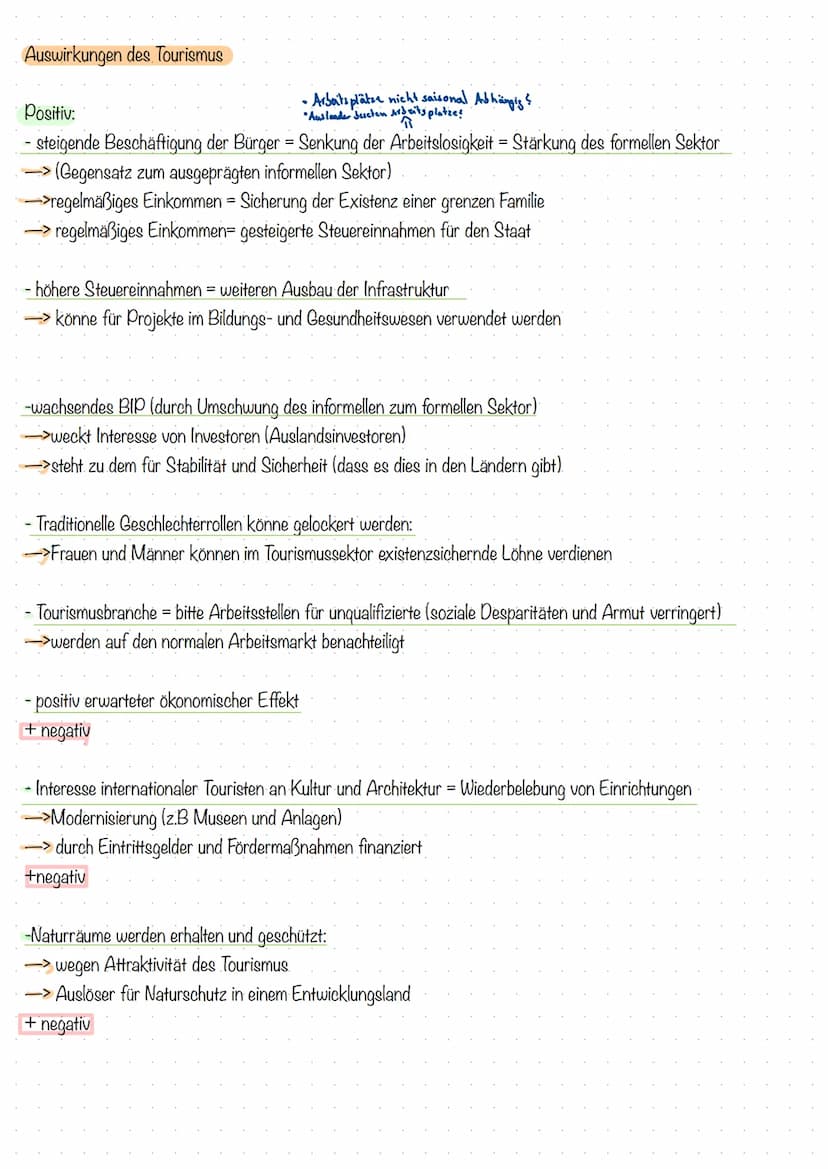 Tourismus in Entwicklungsländern:
Voraussetzungen:
-Angebot an naturräumlichen Attraktivität groß (NATURRÄUMLICHES POTENZIAL)
-> scheinen an