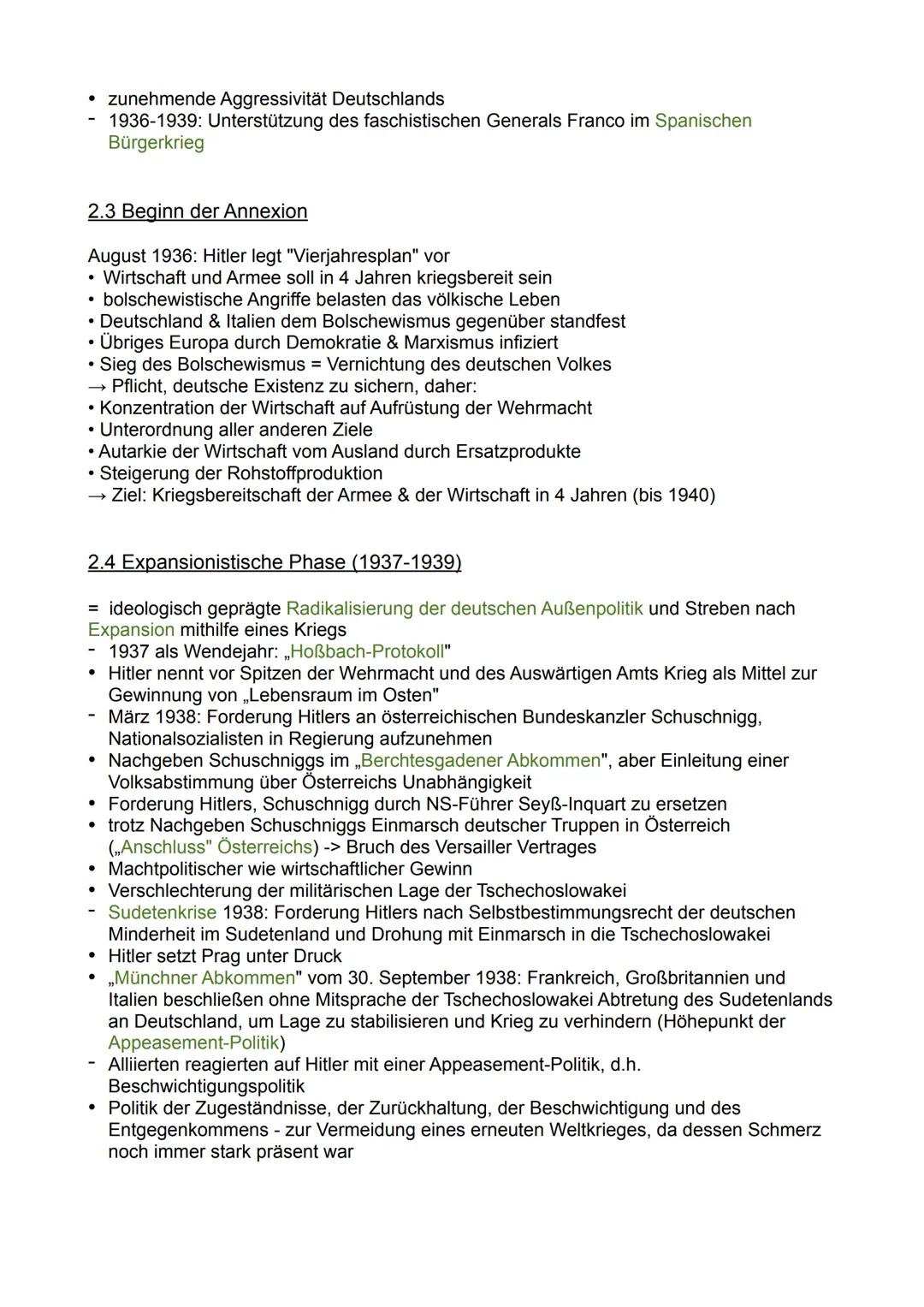 Wirtschafts- und Außenpolitik im Nationalsozialismus
1. Nationalsozialistische Wirtschaftspolitik (1933-1939)
a) Überwindung der Arbeitslosi