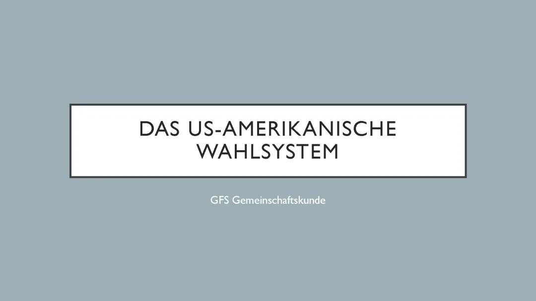 Wahlsystem USA einfach erklärt für Kinder: Wahlmänner und wer wählen darf