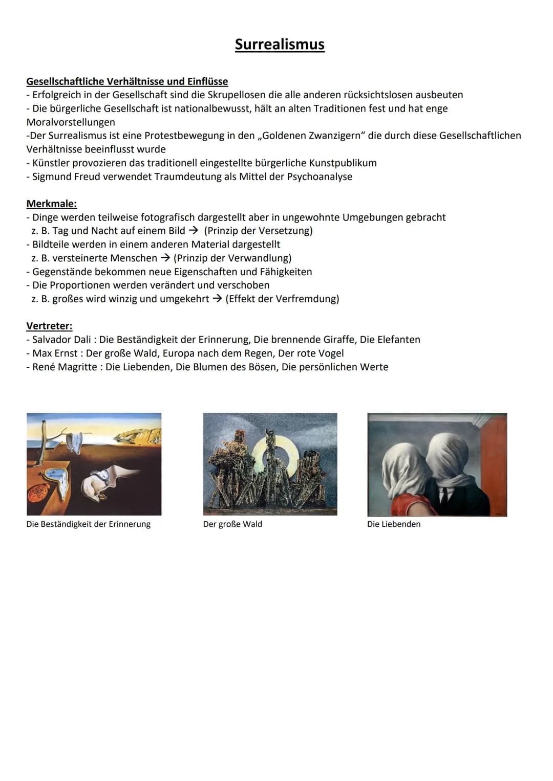 Impressionismus
Die Epoche des Impressionismus:
Der Begriff Impressionismus leitet sich von dem lateinischen Wort ,,impressio" ab, was Eindr