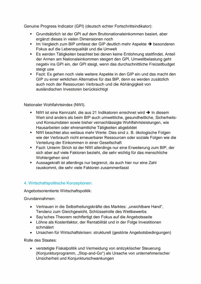 Inhaltsfeld 4: Wirtschaftspolitik:
1. Legitimation staatlichen Handelns im Bereich der Wirtschaftspolitik:
Deutschland ist ein Sozialstaat →
