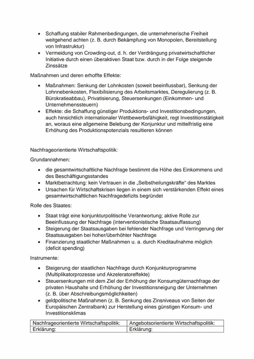 Inhaltsfeld 4: Wirtschaftspolitik:
1. Legitimation staatlichen Handelns im Bereich der Wirtschaftspolitik:
Deutschland ist ein Sozialstaat →