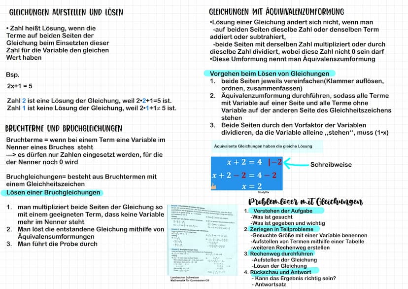 TERME MIT EINER VARIABLEN
für die Variable x könnte eine Zahl eingesetzt werden
-> Man kann dann den zu dieser Zahl gehörigen Wert des Terms