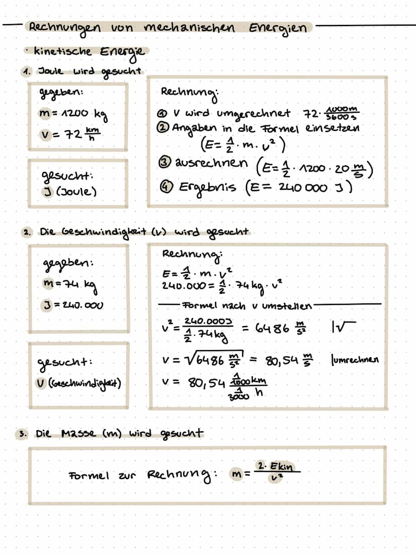 Physik-Lernzettel
Themen der Klassenarbeit
Energieformen (1. oder 2. Stunde).
- Energieumwandlung und Energieentwertung inkl. diverser Beisp