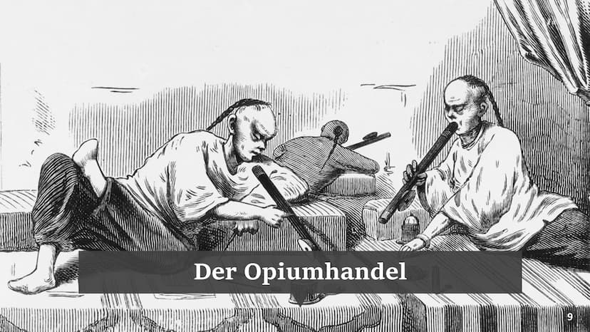 Die Opiumkriege
2. Semester: China und die imperialistischen Mächte
Pauline und Jojo Gliederung
Ausgangskonflikte
➤ Das Kanton-System
➤ Der 