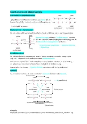 Know Enantiomere, Diastereomere und Optische Aktivität  thumbnail