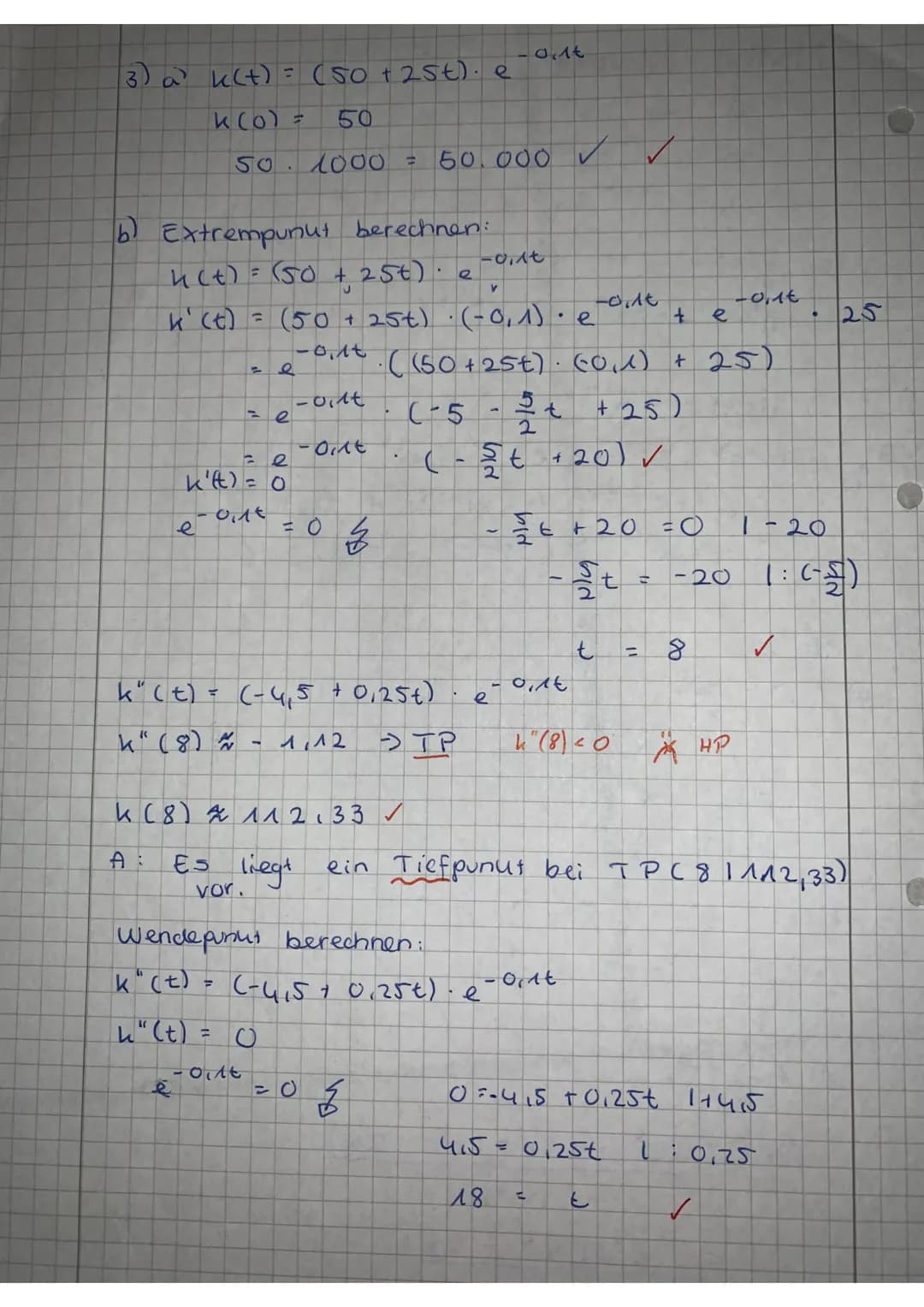 E-Phase
Datum: 16.06.2021
Aufgabe 2
e
Gegeben ist die Funktion f(x) =
Freiwillige Probeklausur
Name: Fatoş Güclü
Aufgabe 1
Bestimmen Sie jew