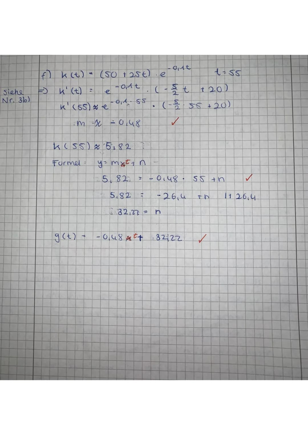 E-Phase
Datum: 16.06.2021
Aufgabe 2
e
Gegeben ist die Funktion f(x) =
Freiwillige Probeklausur
Name: Fatoş Güclü
Aufgabe 1
Bestimmen Sie jew