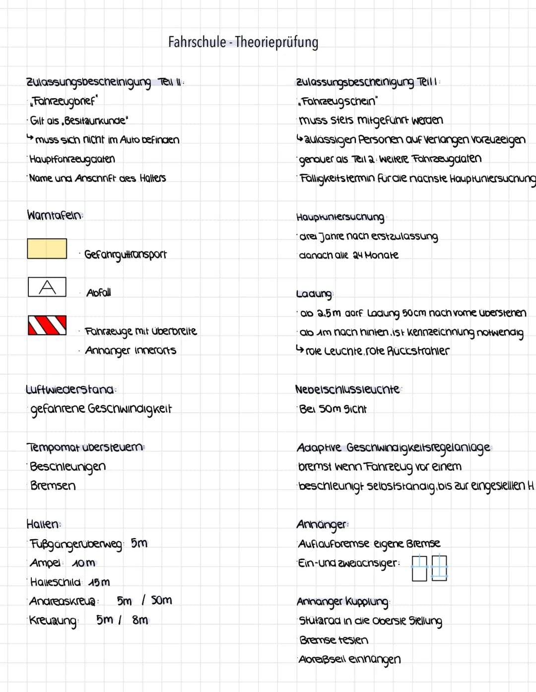Fahrbann:
Leitlinie
I
Fahrschule-Theorieprüfung
4> darf überfahren werden
Fahrstreifenbegrenaung (durchgezogen)
darf nicht überfahren werden