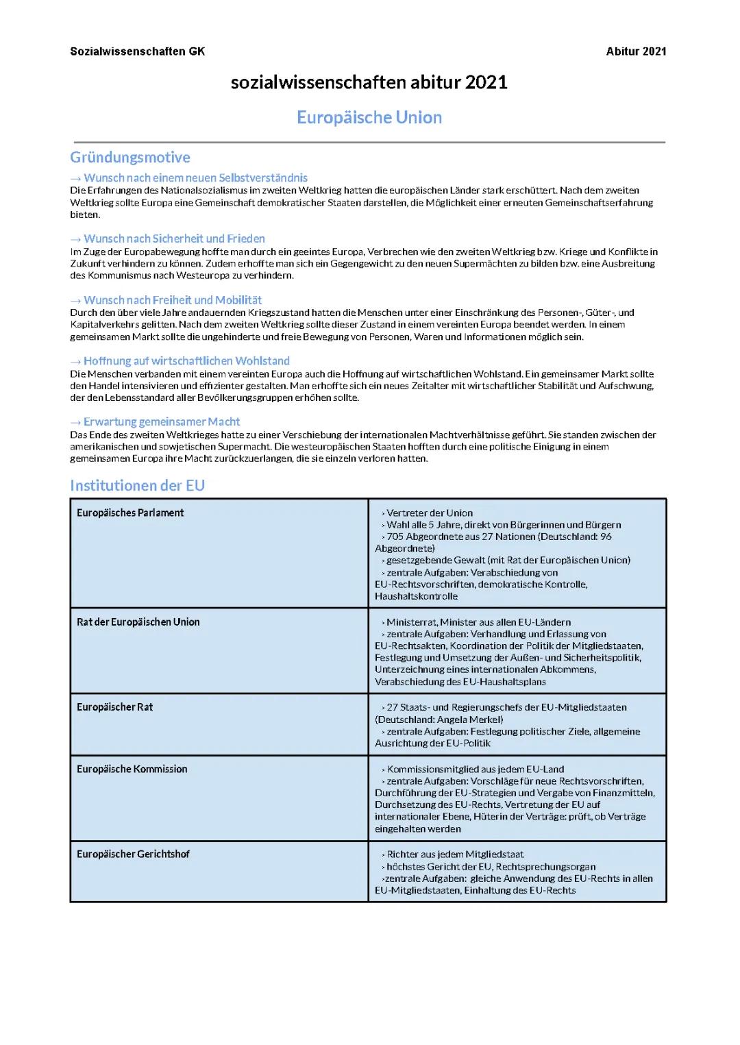 Alles über Sozialwissenschaften in der Oberstufe: SoWi LK, Abi 2025 & 2026