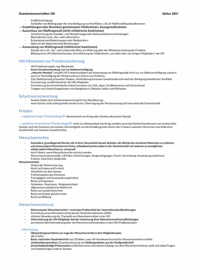 Sozialwissenschaften GK
Gründungsmotive
→ Wunsch nach einem neuen Selbstverständnis
Die Erfahrungen des Nationalsozialismus im zweiten Weltk