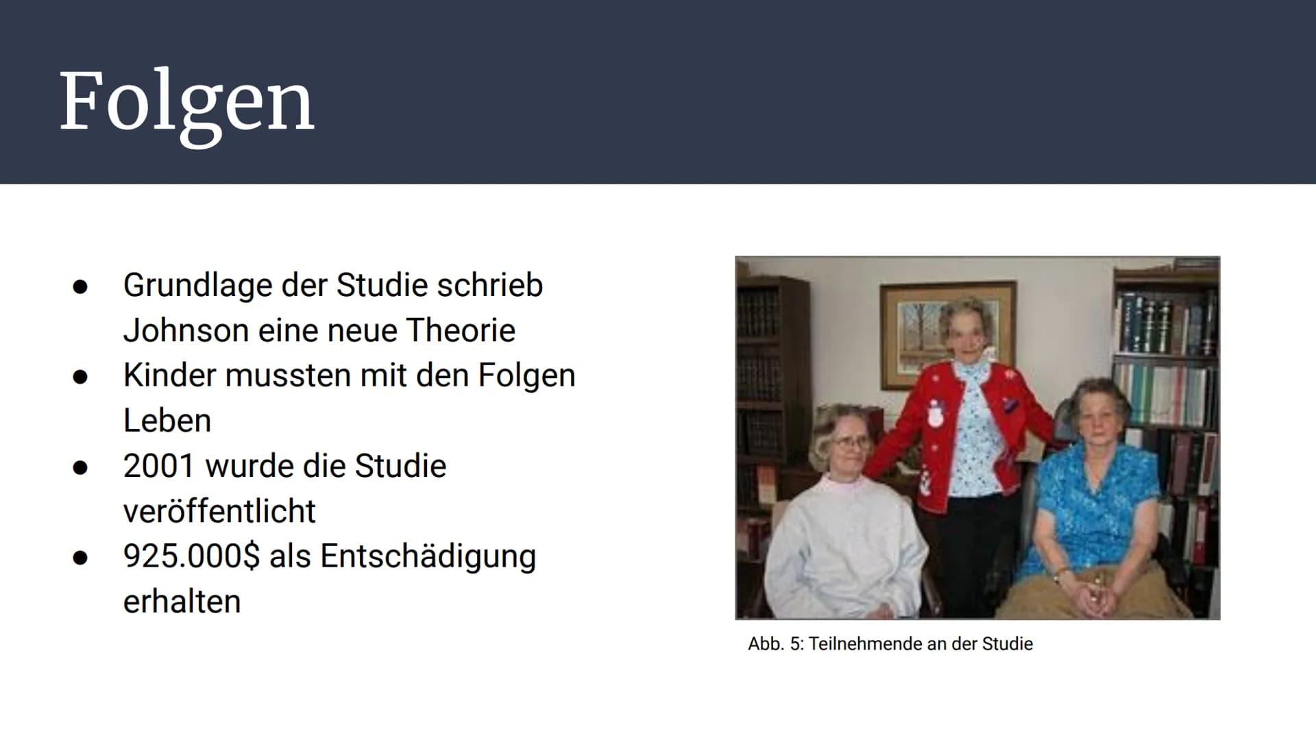 Dhee Womsstleer Studiy
von: Sharon Zikssari 13C
Hat die Studie dazu geführt, dass Kinder von
Sozialpädagogen, nur bis zu einem gewissen
Grad