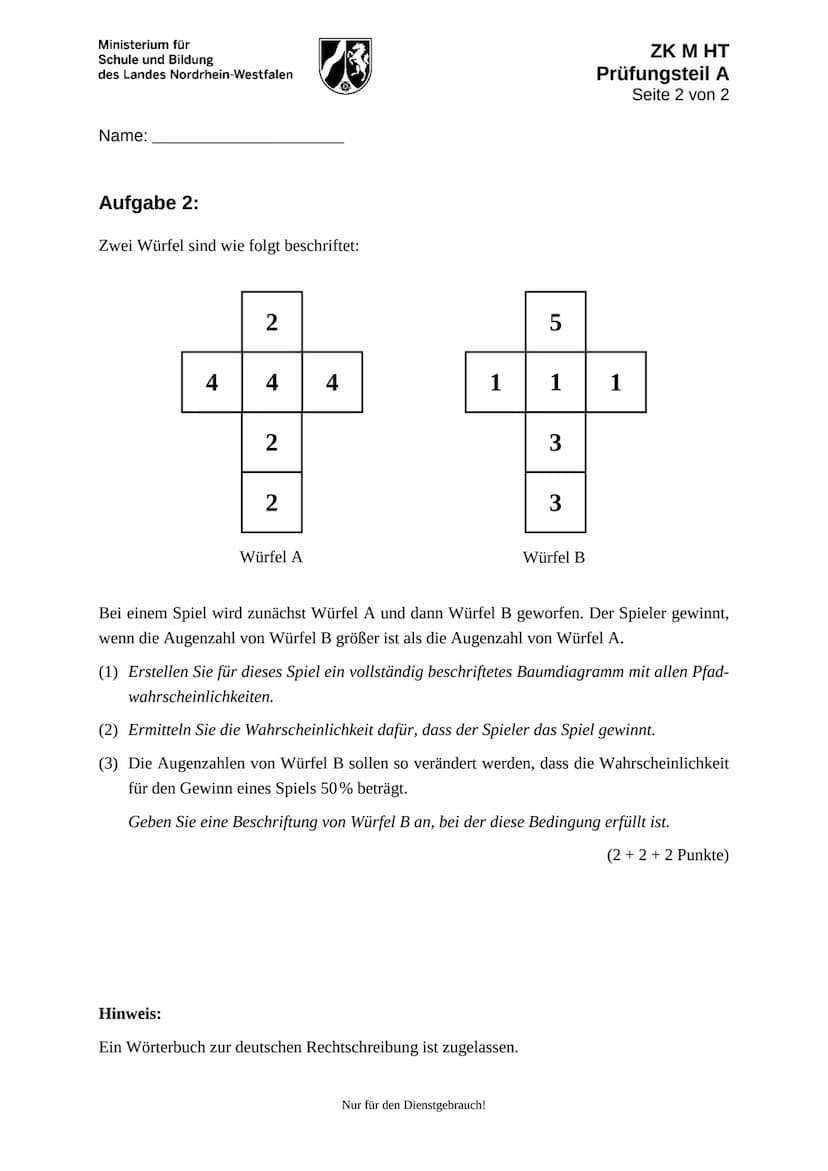 Ministerium für
Schule und Bildung
des Landes Nordrhein-Westfalen
13
4. Bezüge zum Kernlehrplan und zu den Vorgaben 2021
Die Aufgaben weisen