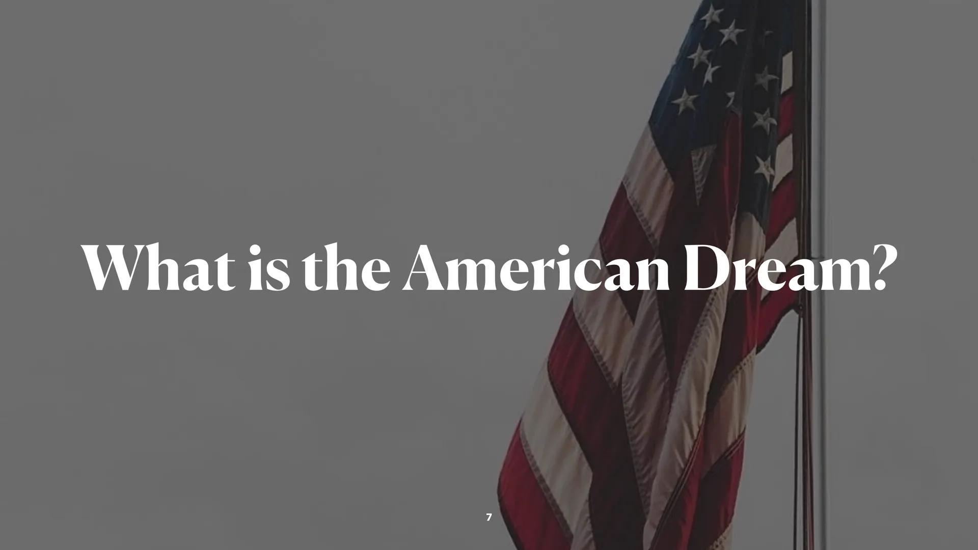 American Dream
Topic Recreation
Antonia und Tijana The American Dream
What is the American Dream?
Definition: The American Dream is the beli