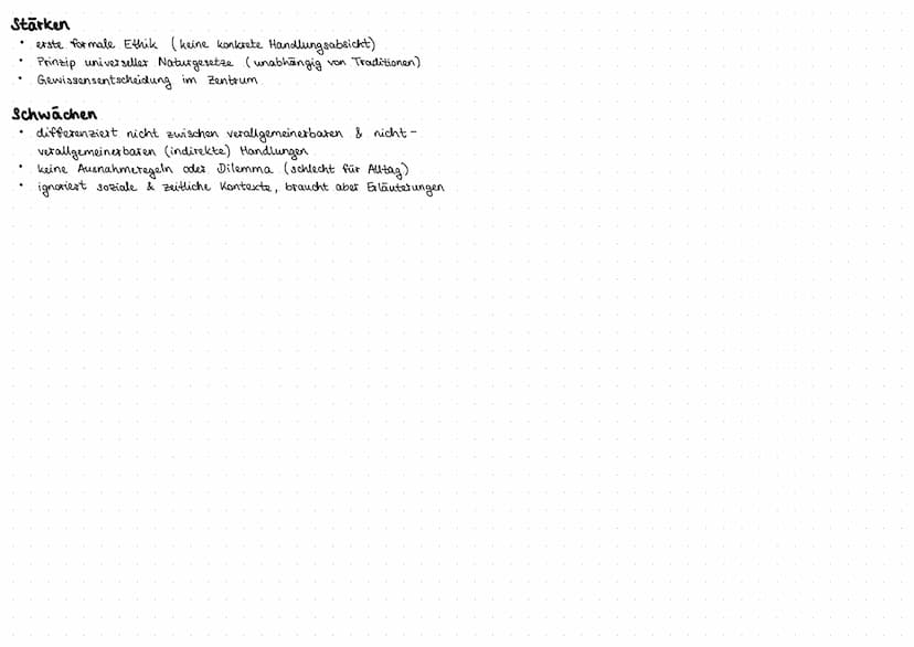 Immanuel Kants Tierethik
unterscheidet starke Pflichten dem Menschen gegenüber &
schwache Pflichten gegenüber den. Tieren
ist gegen Grausamk