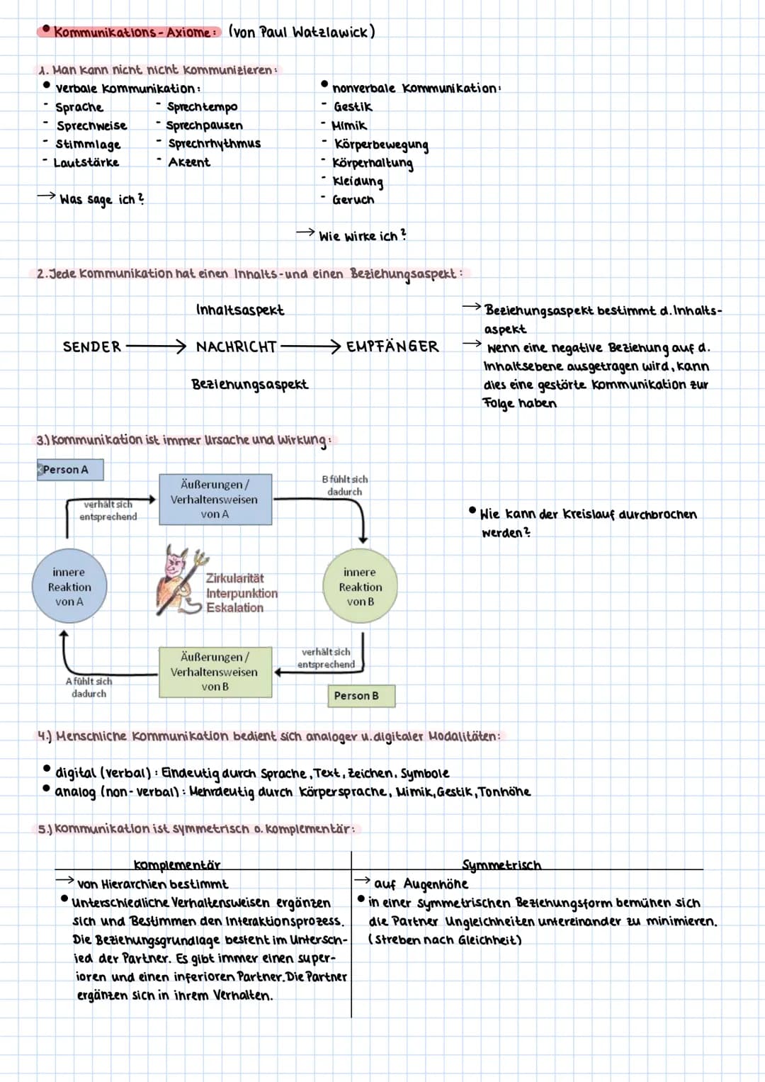 Kommunikation
Lat. communicare = teilen, mitteilen, teilnehmen lassen, gemeinsam machen und vereinigen
-Austausch von Informationen
●
Vorzüg