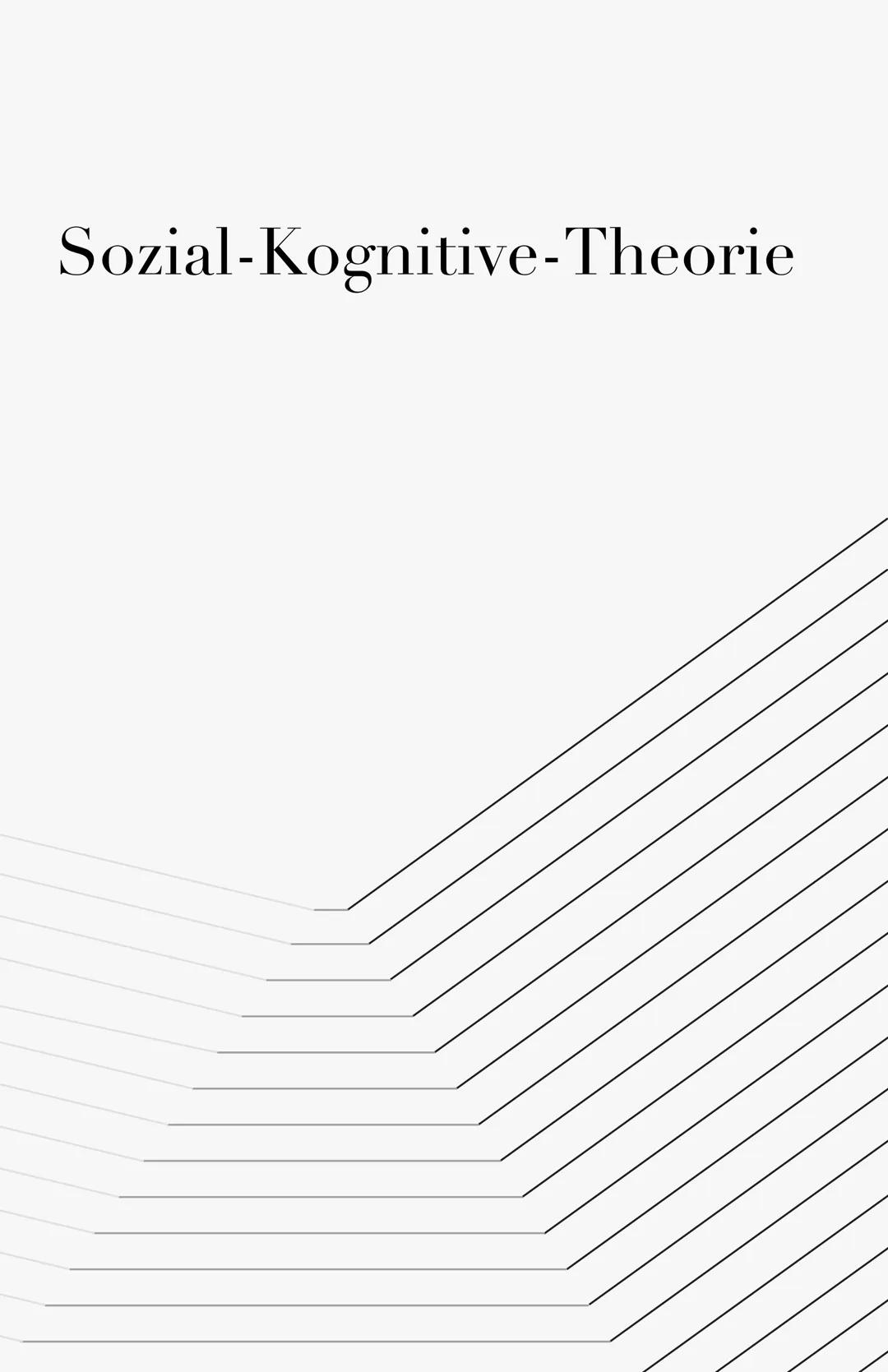 # Sozial-Kognitive-Theorie # Phasen & Prozesse der Sozial-kognitiven Theorie

Menschen erlernen eine Vielzahl an Erlebens- und Verhaltenswei