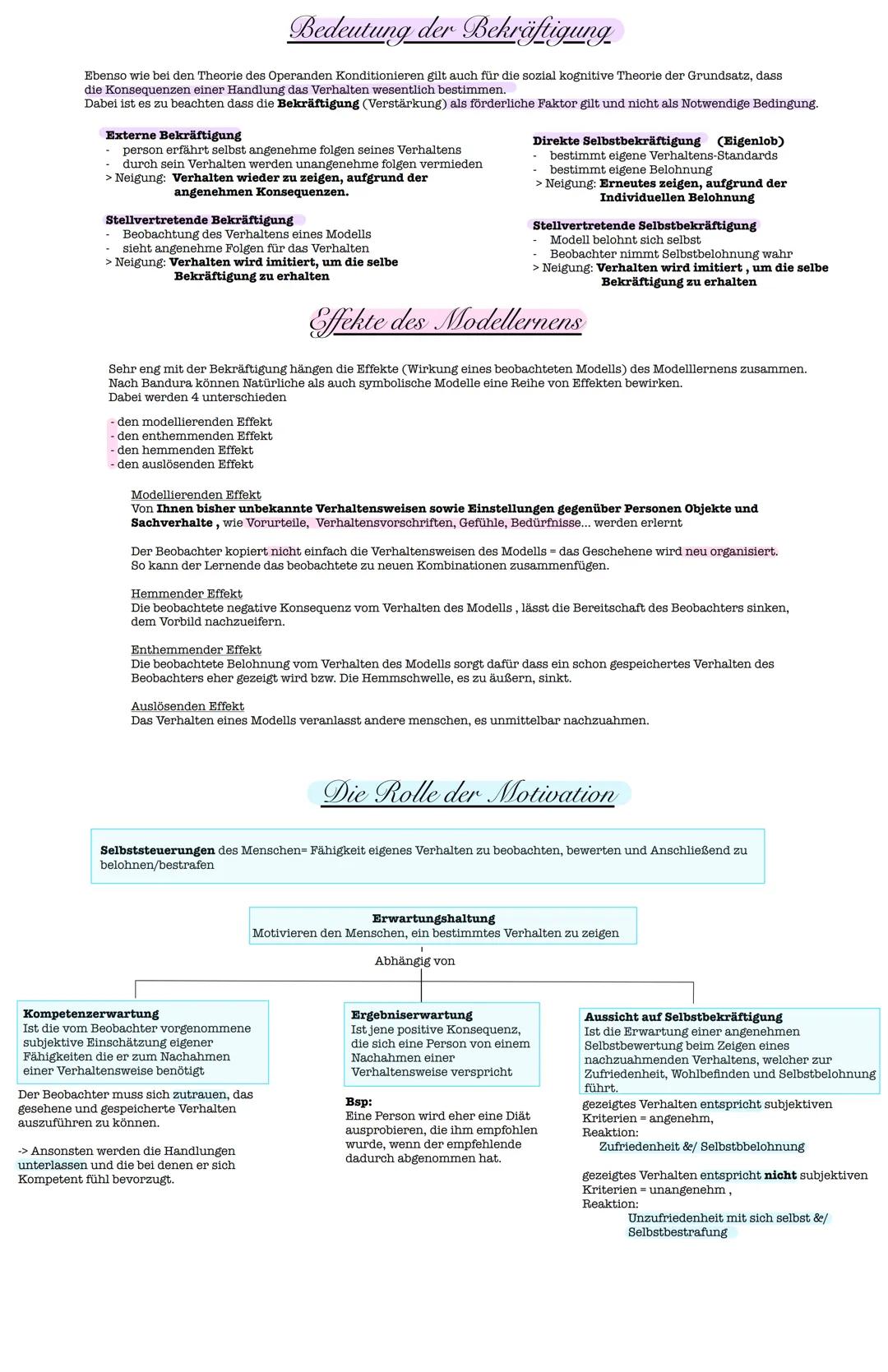 # Sozial-Kognitive-Theorie # Phasen & Prozesse der Sozial-kognitiven Theorie

Menschen erlernen eine Vielzahl an Erlebens- und Verhaltenswei