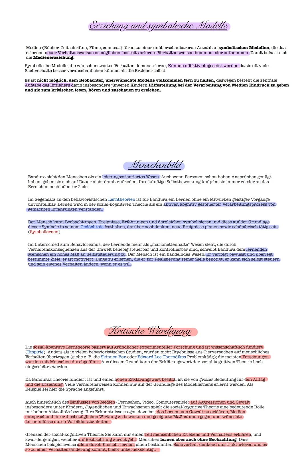 # Sozial-Kognitive-Theorie # Phasen & Prozesse der Sozial-kognitiven Theorie

Menschen erlernen eine Vielzahl an Erlebens- und Verhaltenswei