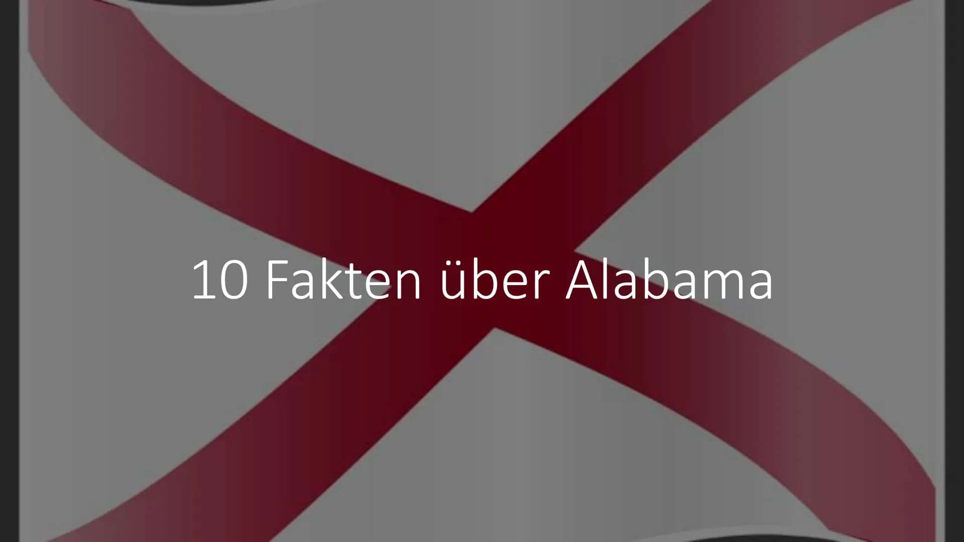 Der
Bundesstaat
Alabama
Von Maurus Kurzmeier
Welcome to
Sweet Home
Alabama
Governor Kay Ivey
wa Inhaltsverzeichnis
Name
Bevölkerung
Name
Bev