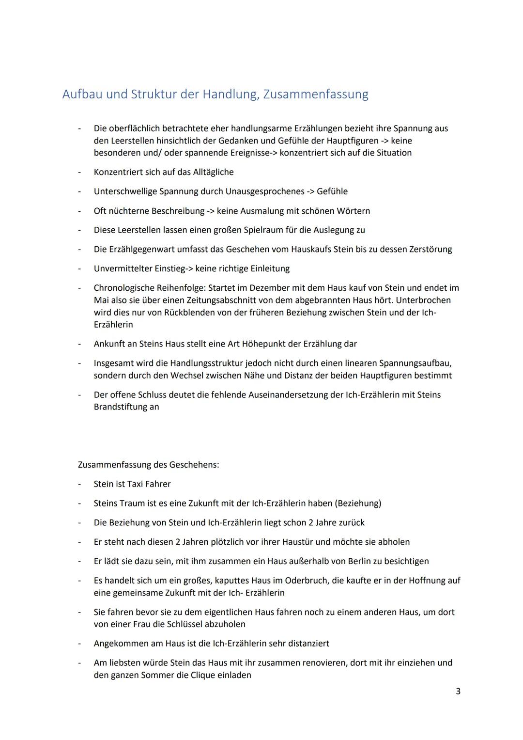 Sommerhaus, später
Vorabitur 2024
1 Inhaltsverzeichnis
Thema
Aufbau und Struktur der Handlung, Zusammenfassung
Figurencharakterisierung
Seit