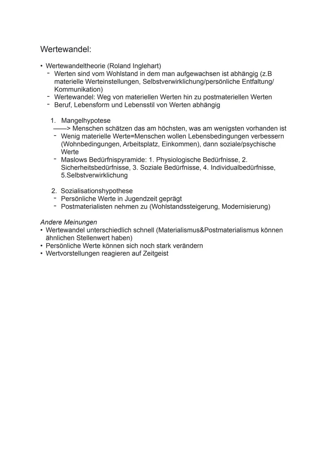 Sozialer Wandel
Aspekte des Sozialen Wandels:
• Demographischer Wandel
• Wandel der Familienformen
• Wandel des Geschlechterverhältnisse
• W