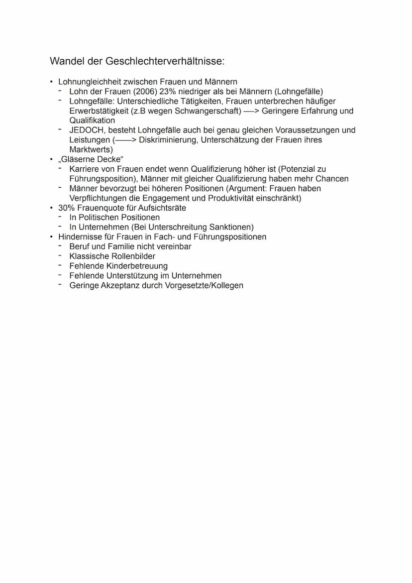 Sozialer Wandel
Aspekte des Sozialen Wandels:
• Demographischer Wandel
• Wandel der Familienformen
• Wandel des Geschlechterverhältnisse
• W
