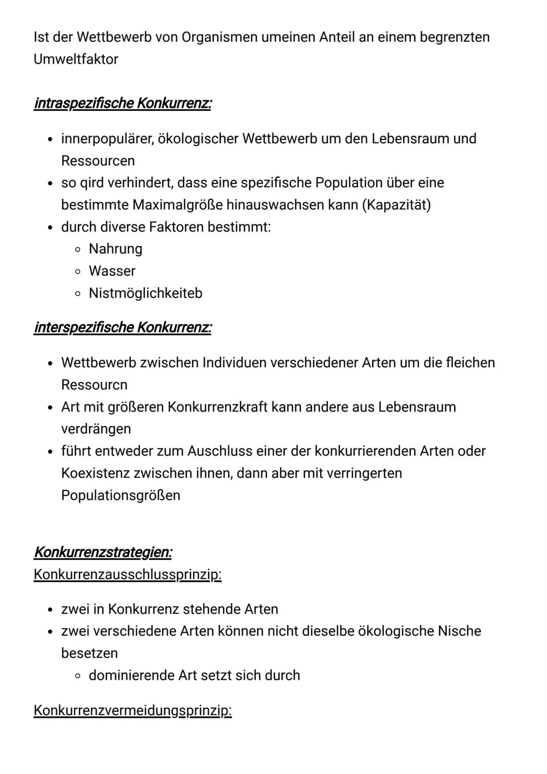 Hypoosmotisch:
Flüssigkeit innerhalb des Körpers weist eine niedrigere Konzentration als
das umgebede Wasser auf.
• führt zu konstanten Wass