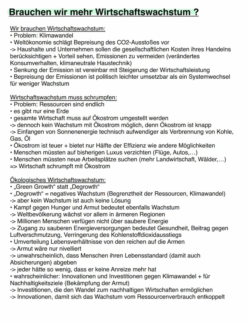 Konjunktur
Definition Konjunktur:
-> beschreibt die wirtschaftliche Lage eines Landes und stellt kurz- und mittelfristige Auf-
und Abschwank