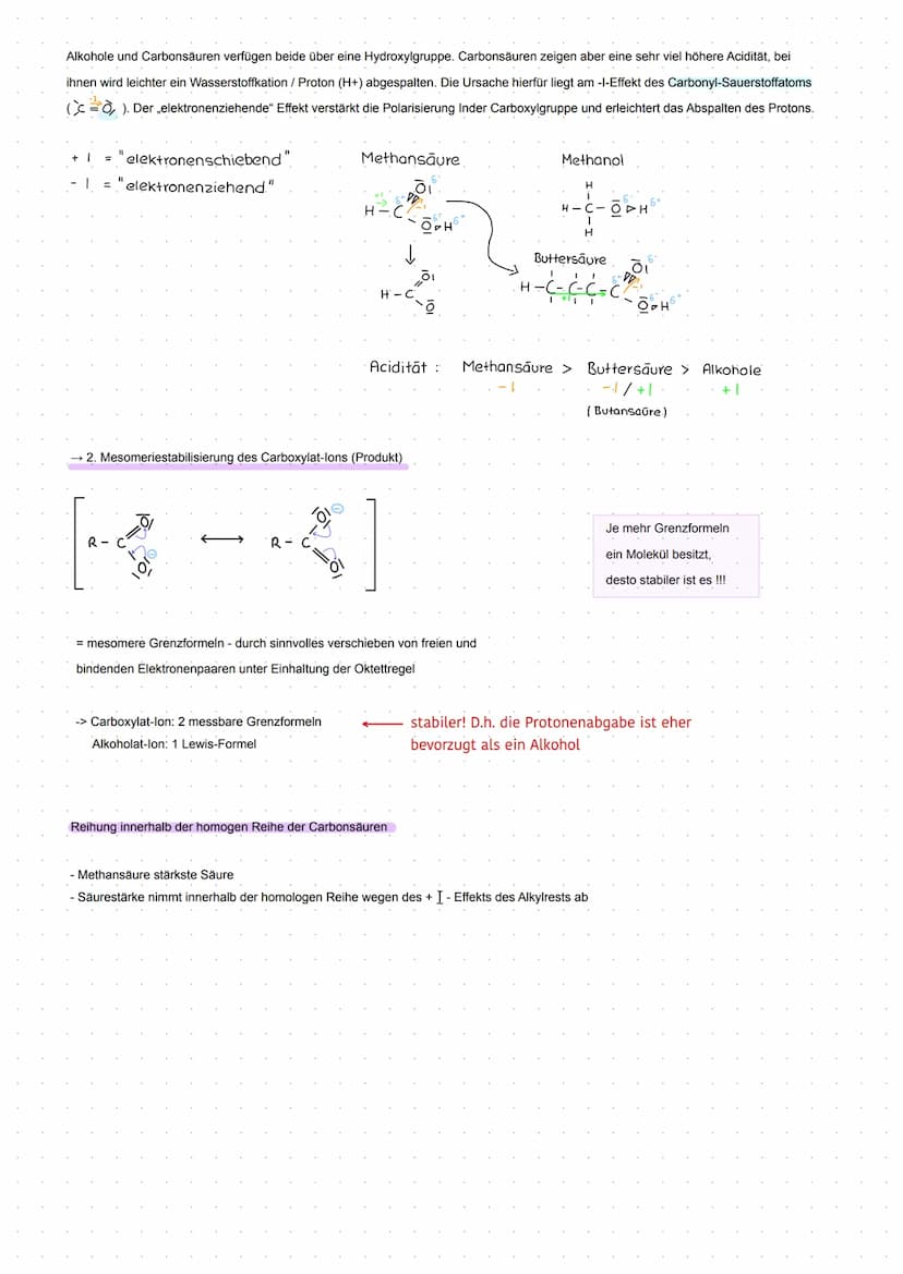 CARBONSÄUREN
R= Rest R
2.B.
Propansaure
-C-C-C₁
O-H
funktionelle Gruppe: Carboxyl - Gruppe
O-H
Halogencarbonsäuren
Hydroxycarbonsäuren
Amino