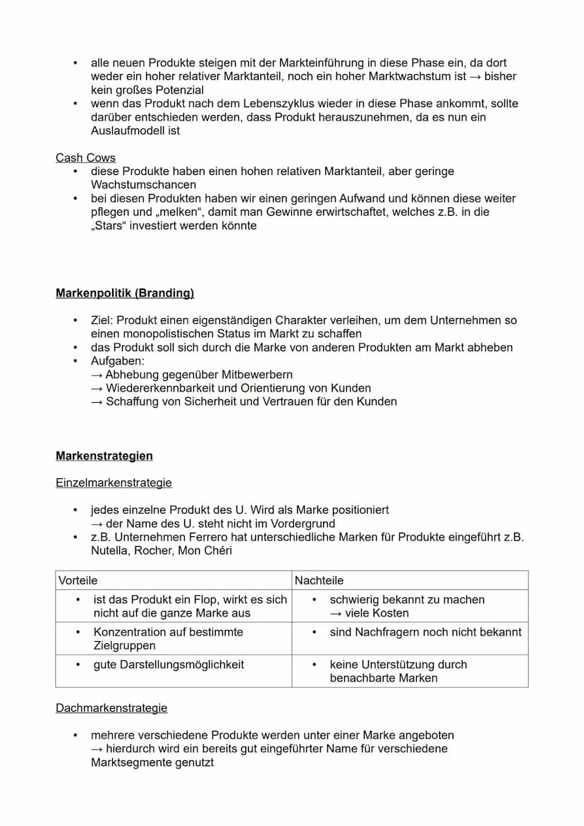 Definition:
●
Aufgabe:
1. Produktgestaltung
2. Servicegestaltung
enthält sämtliche Entscheidungen und Handlungen, welche sich mit dem Produk