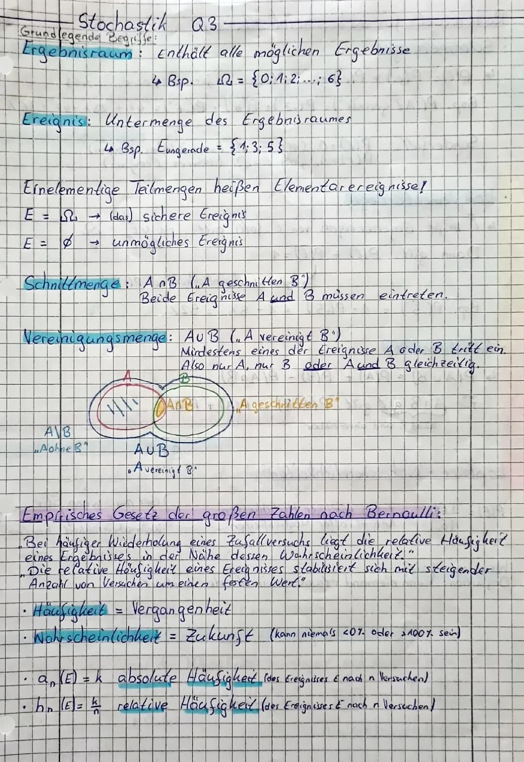 Abi Überblick - Stochastik ;)