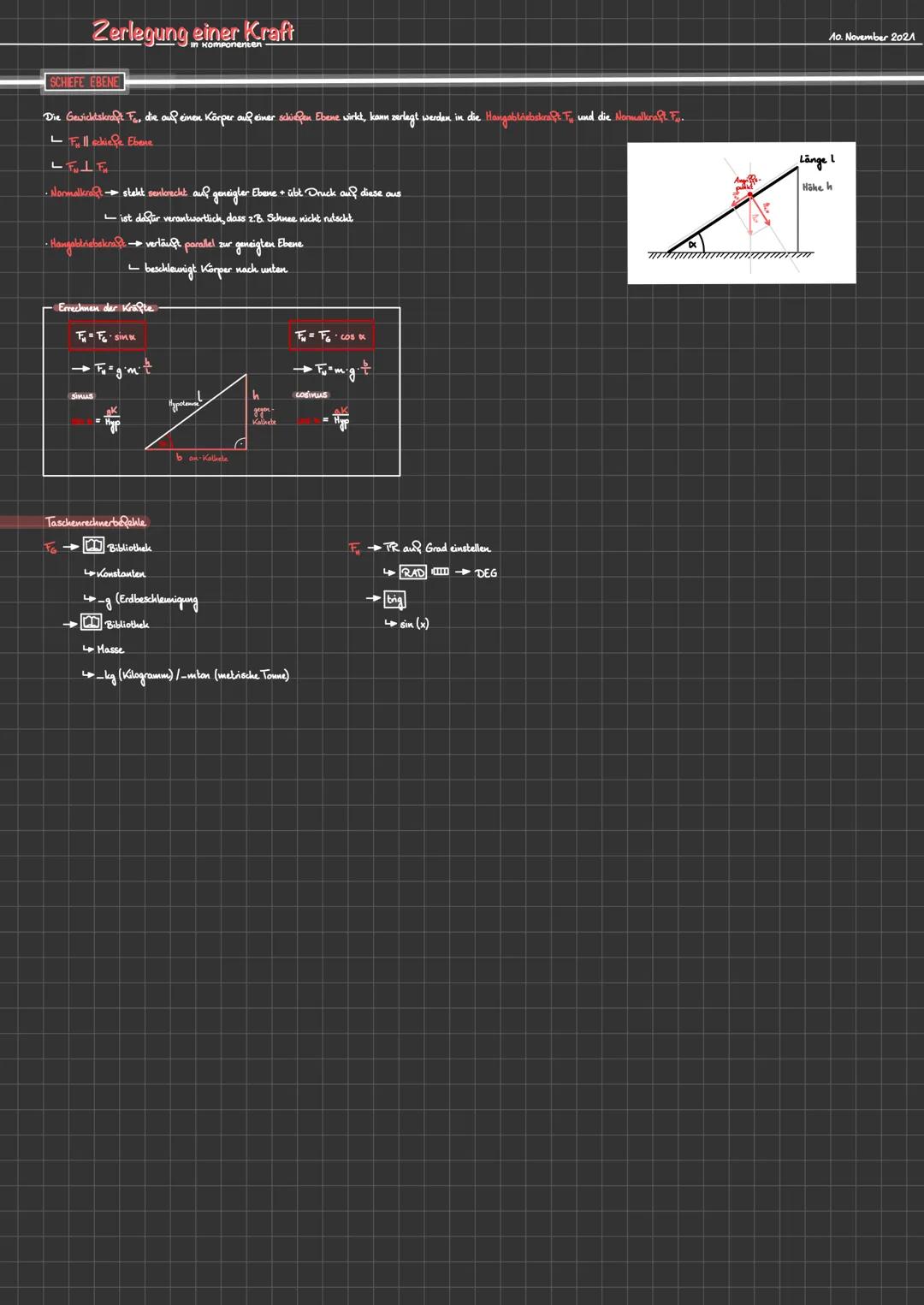 Formelzeichen F
Einheit →AN (Newton)
WIRKUNG
Kraft
als vektor
a inBeschleunigung
►g = 9,81 kg Fallbeschleunigung / Ortsfaktor
• Änderung des