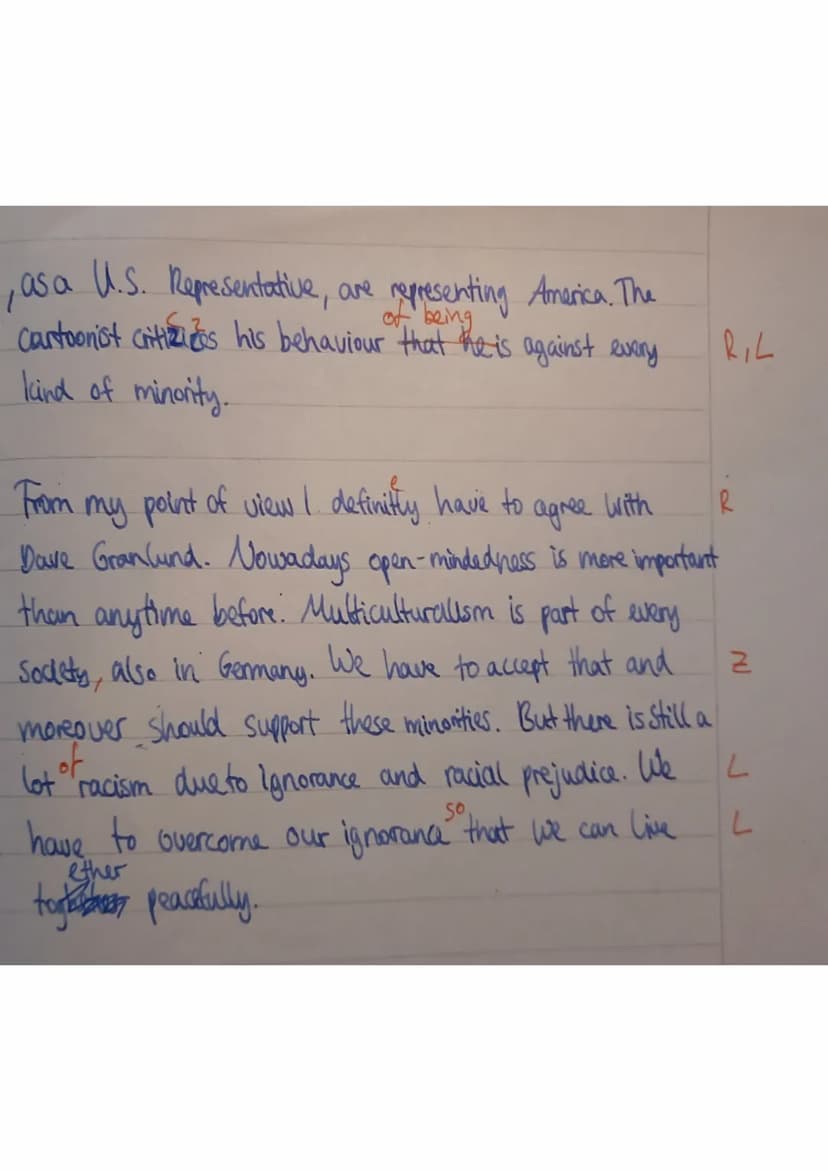 10a English - 1
They
I Listening comprehension
Watch the following part of the Daily Show carefully.
Answer the questions below with only a 