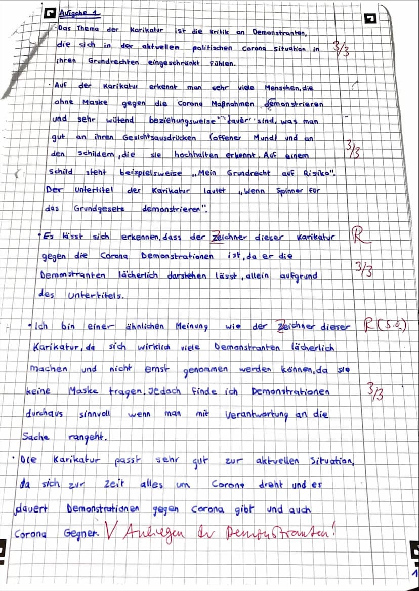1.
Analysiere und interpretiere die Karikatur nach dem vorgegebenen Analyse- und
Interpretationsschema.
2.
Mein
GRUNDRECHT
AUF RISIKO!
Mein
